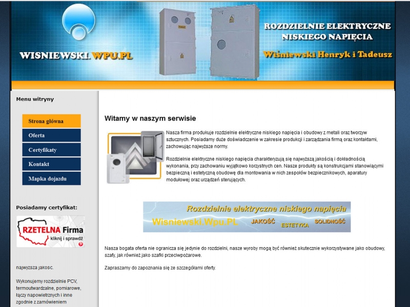 Wisniewski - rozdzielnie elektryczne NN